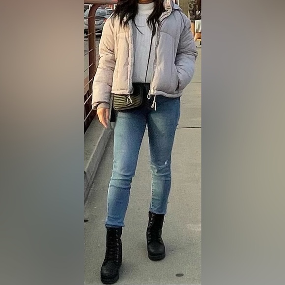 Gray Puffer Jacket - Picture 5 of 10